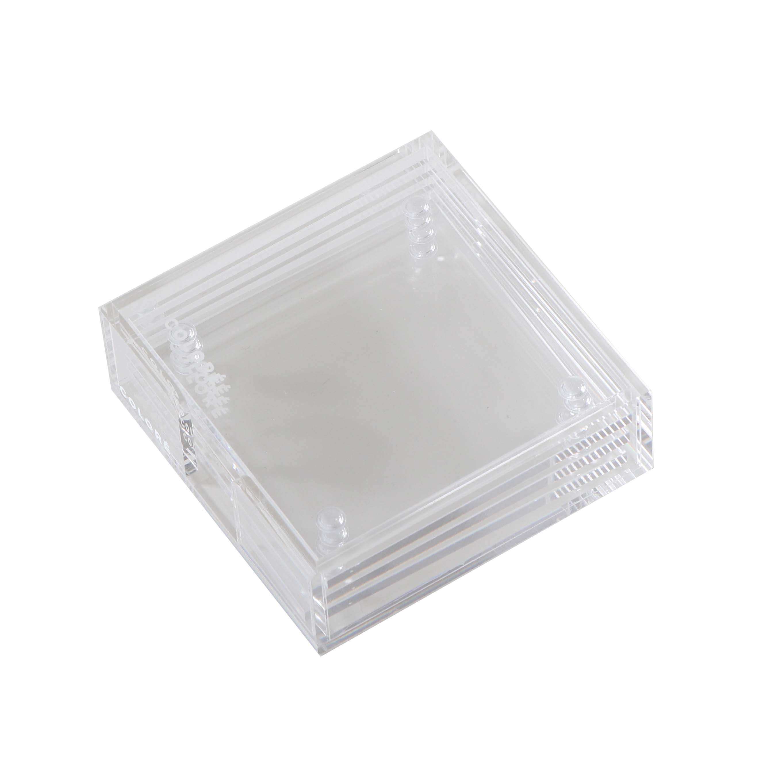 Clear coasters on sale